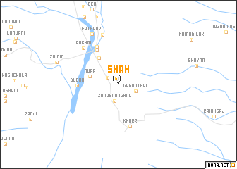 map of Shāh