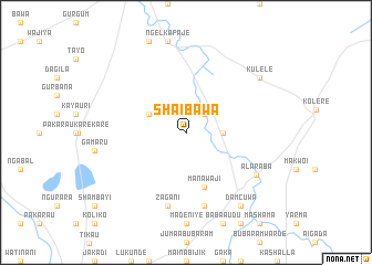 map of Shaibawa