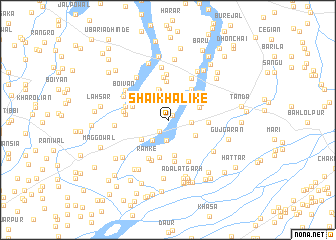 map of Shaikh Alike