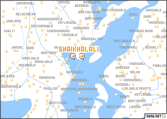 map of Shaikh Ali