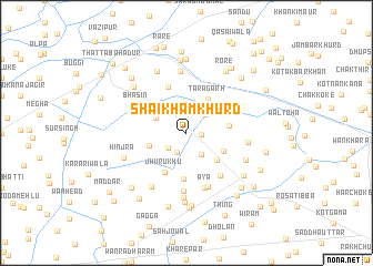 map of Shaikham Khurd