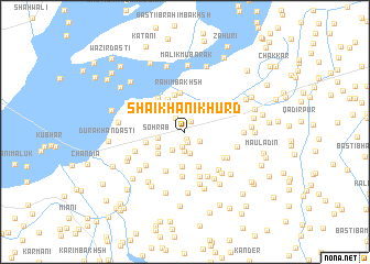 map of Shaikhāni Khurd