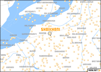 map of Shaikhāni