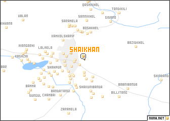 map of Shaikhān