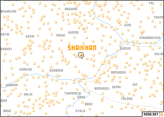 map of Shaikhān