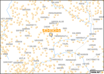 map of Shaikhān