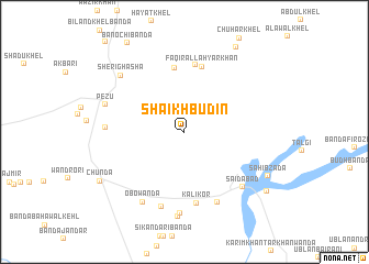 map of Shaikh Budīn