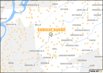 map of Shaikh Chuhar
