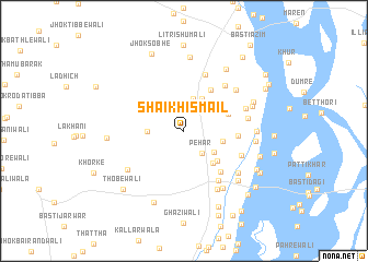 map of Shaikh Ismāīl