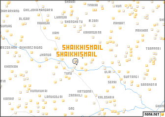 map of Shaikh Ismāīl