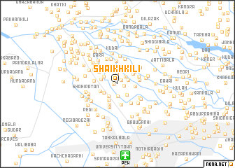 map of Shaikh Kili