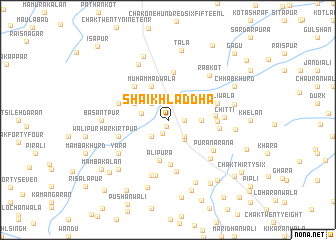 map of Shaikh Laddha