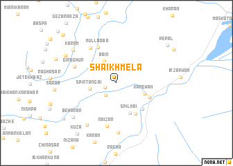 map of Shaikh Mela