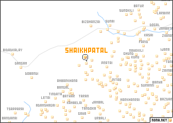 map of Shaikhpatal