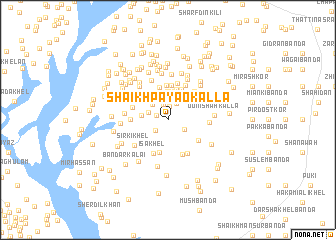 map of Shaikh Payao Kalla