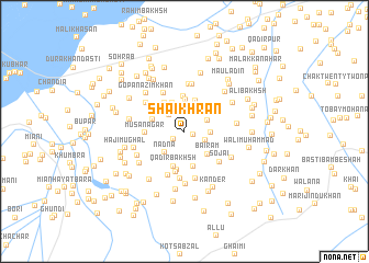 map of Shaikh Rān