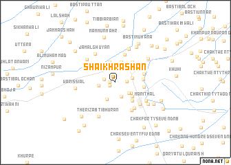 map of Shaikh Rashan