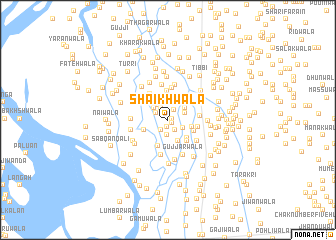 map of Shaikhwāla