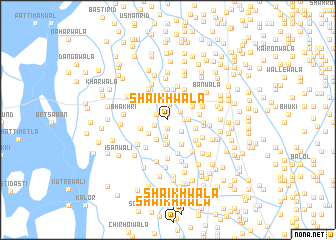 map of Shaikhwāla