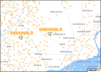 map of Shaikhwāla