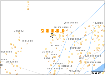 map of Shaikhwāla