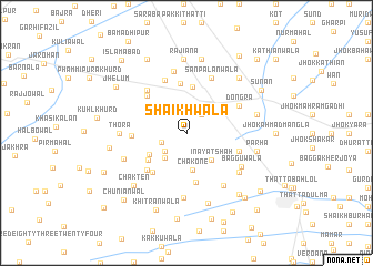 map of Shaikhwāla