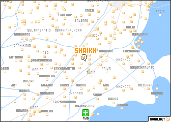 map of Shaikh