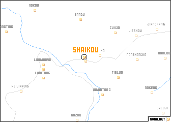 map of Shaikou