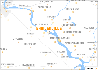 map of Shailerville