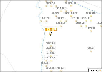 map of Shaili