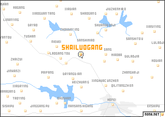 map of Shailuogang