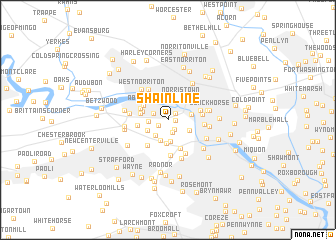 map of Shainline