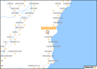 map of Sha-i-wan