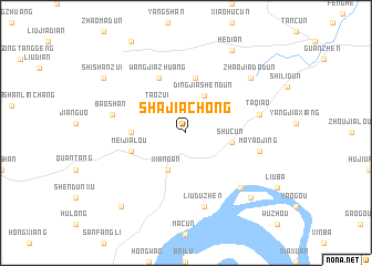 map of Shajiachong