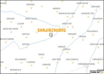 map of Shajiazhuang