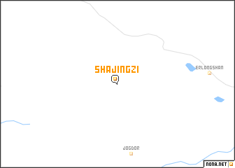 map of Shajingzi