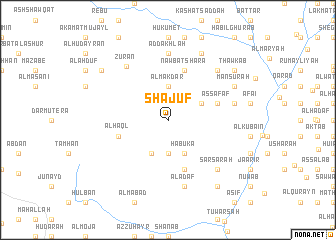 map of Shajuf