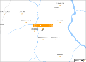 map of Shakabanga