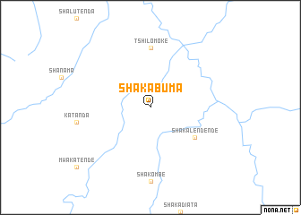 map of Shakabuma
