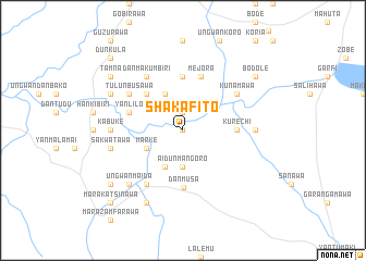 map of Shakafito