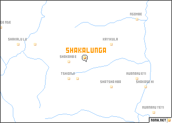 map of Shakalunga