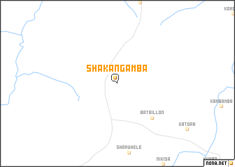 map of Shakangamba