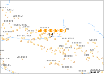 map of Shakara Garki