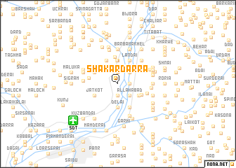 map of Shakardarra