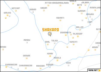 map of Shakaro