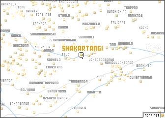 map of Shakar Tangi