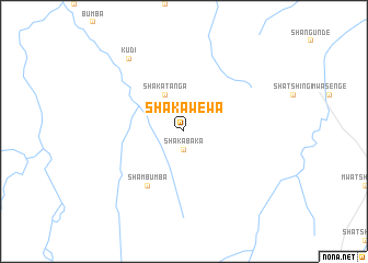 map of Shakawewa