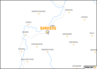 map of Shakeng