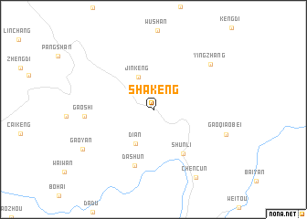 map of Shakeng