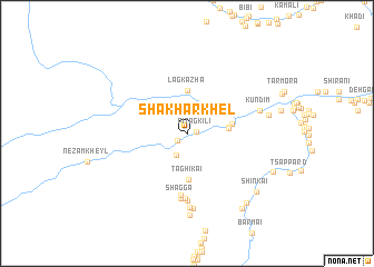 map of Shakhar Khel
